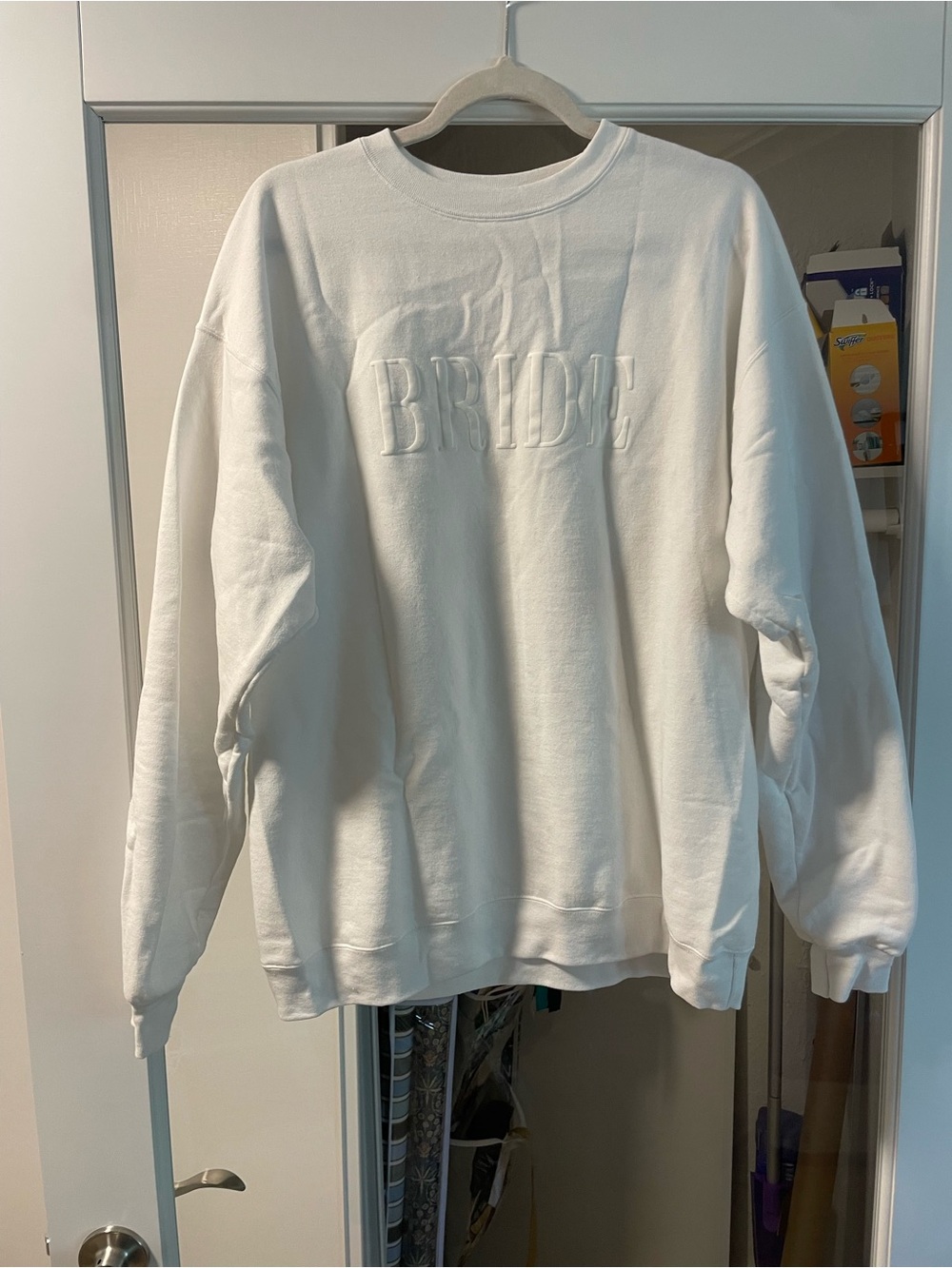 White BRIDE Sweatshirt